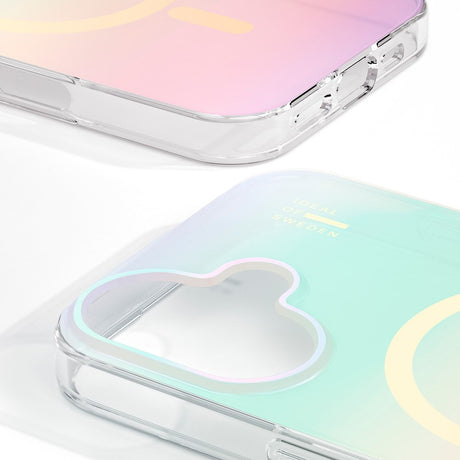 iDeal Of Sweden iPhone 16 Clear Case - MagSafe Compatible - Shimmer