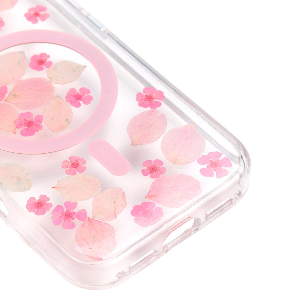iDeal Of Sweden iPhone 16 Clear Case - MagSafe Compatible - Cherry Blossom