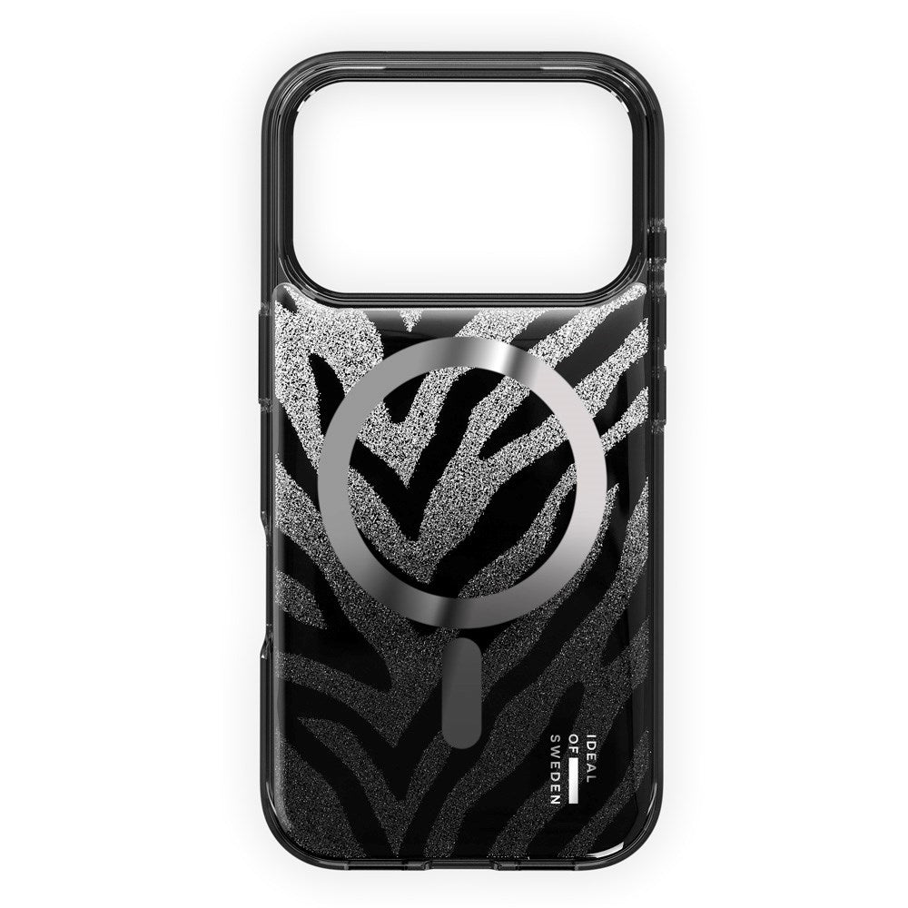 iPhone 17 Pro Max iDeal Of Sweden Clear Case - MagSafe Compatible - Zebra Mystique