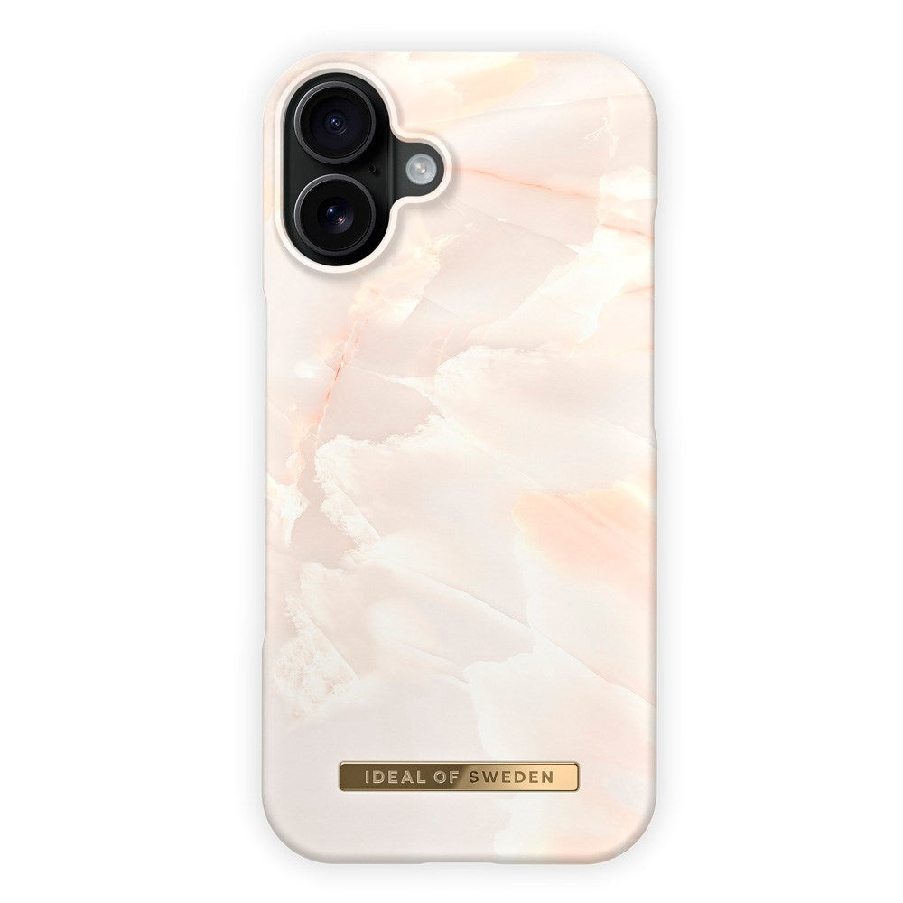 iDeal Of Sweden iPhone 17 Fashion Case - MagSafe Compatible - Rose Pearl Marble