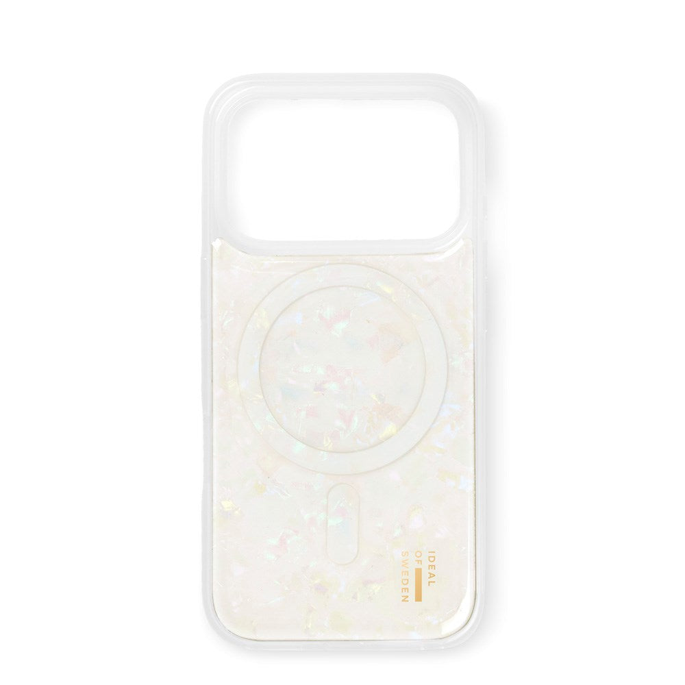 iDeal Of Sweden iPhone 17 Pro Pearlized Case - MagSafe Compatible - White