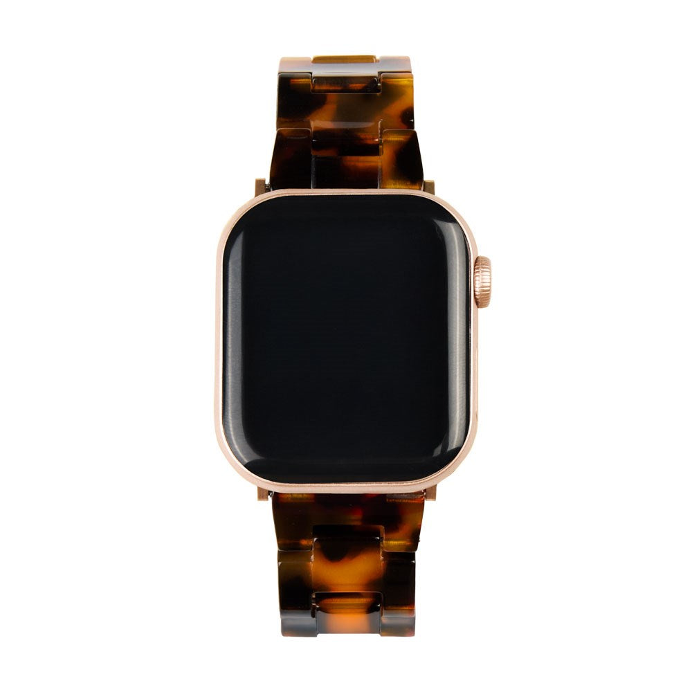 Apple Watch (38/40/SE/41/42mm) iDeal of Sweden Resin Watch Strap - Tortoise