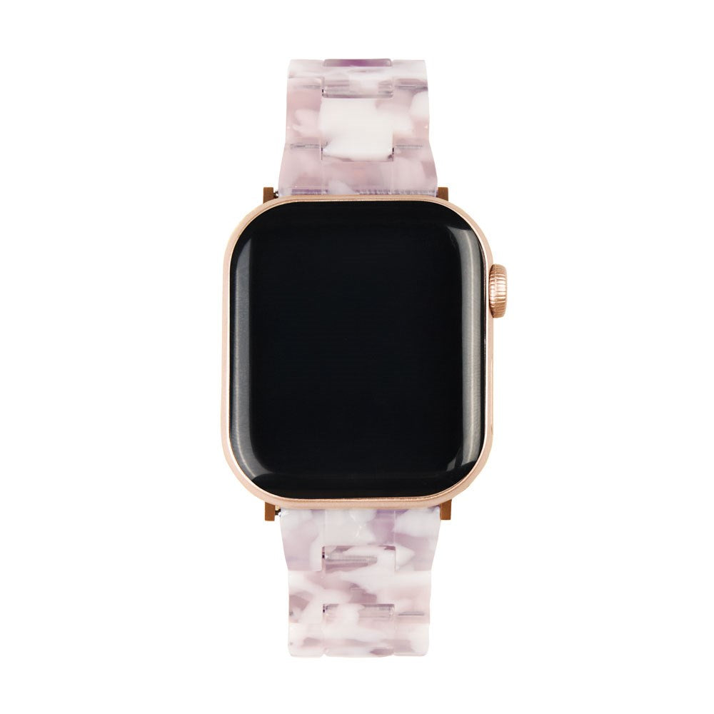 Apple Watch (42/44/SE/45/46/49mm) iDeal of Sweden Resin Watch Strap - Pink Pearl