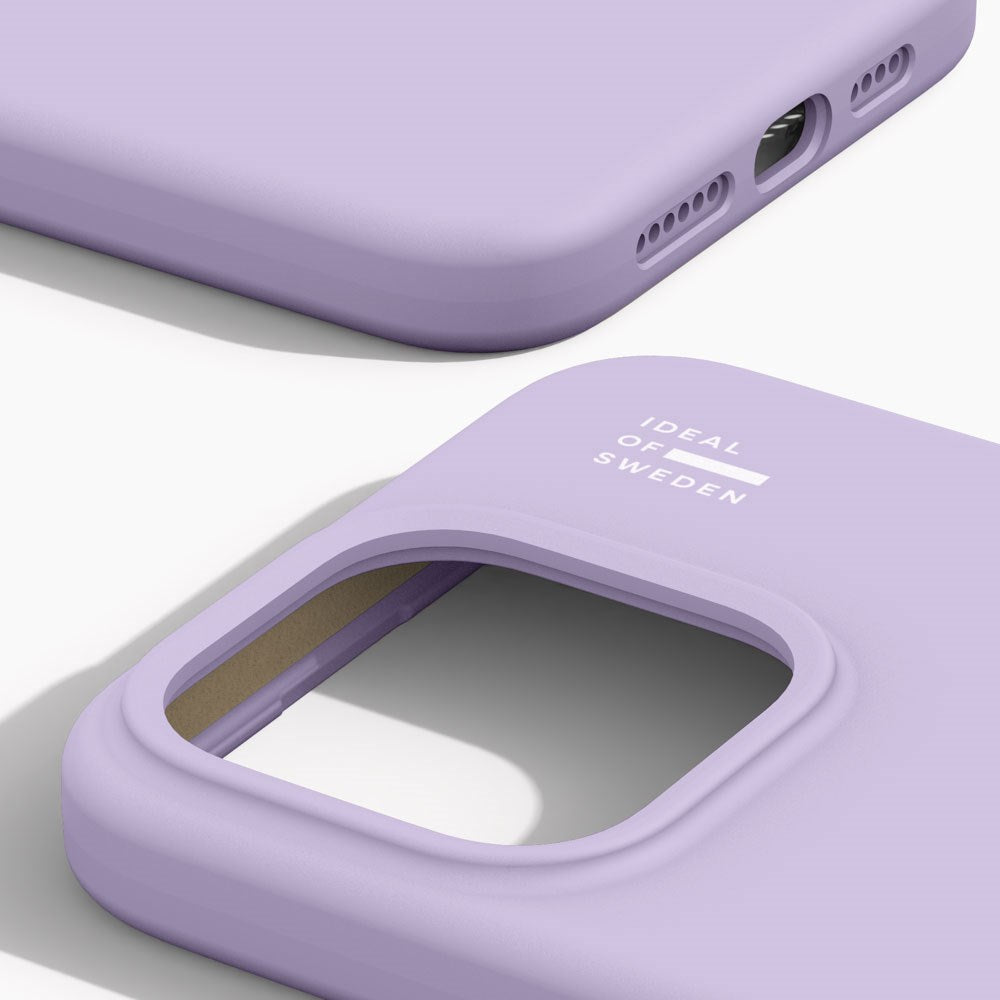 iPhone 15 Pro Max iDeal Of Sweden Silicone Case - Lavender Milk