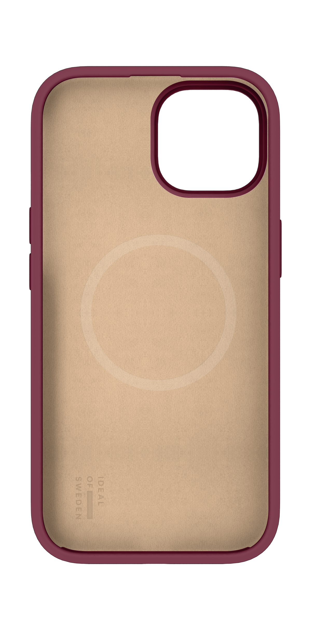 iPhone 17e / 16e / 15 / 14 / 13 iDeal Of Sweden Silicone Case - MagSafe Compatible - Fine Wine
