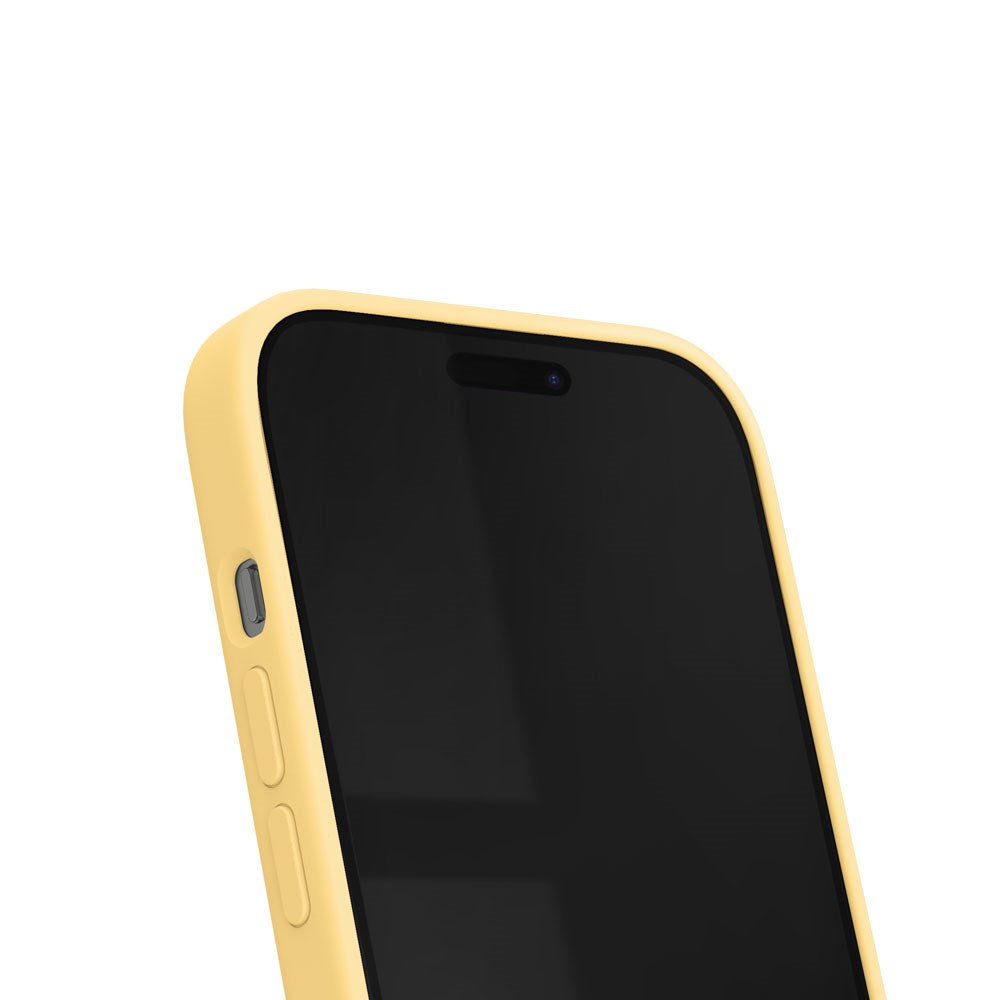 iDeal Of Sweden iPhone 16e / 15 / 14 / 13 Silicone Case - MagSafe Compatible - Soft Lemon