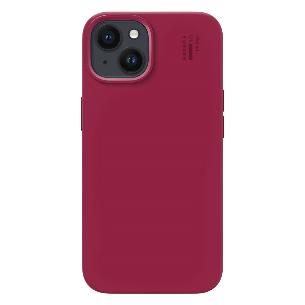 iDeal Of Sweden iPhone 16e / 15 / 14 / 13 Silicone Case - Cranberry