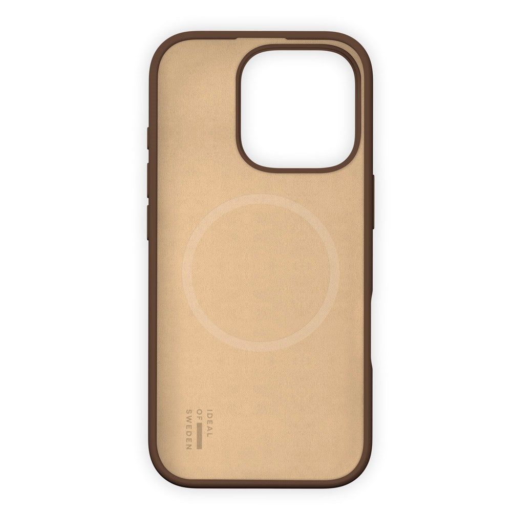iDeal Of Sweden iPhone 16 Pro Max Silicone Case - MagSafe Compatible - Mocha Mousse