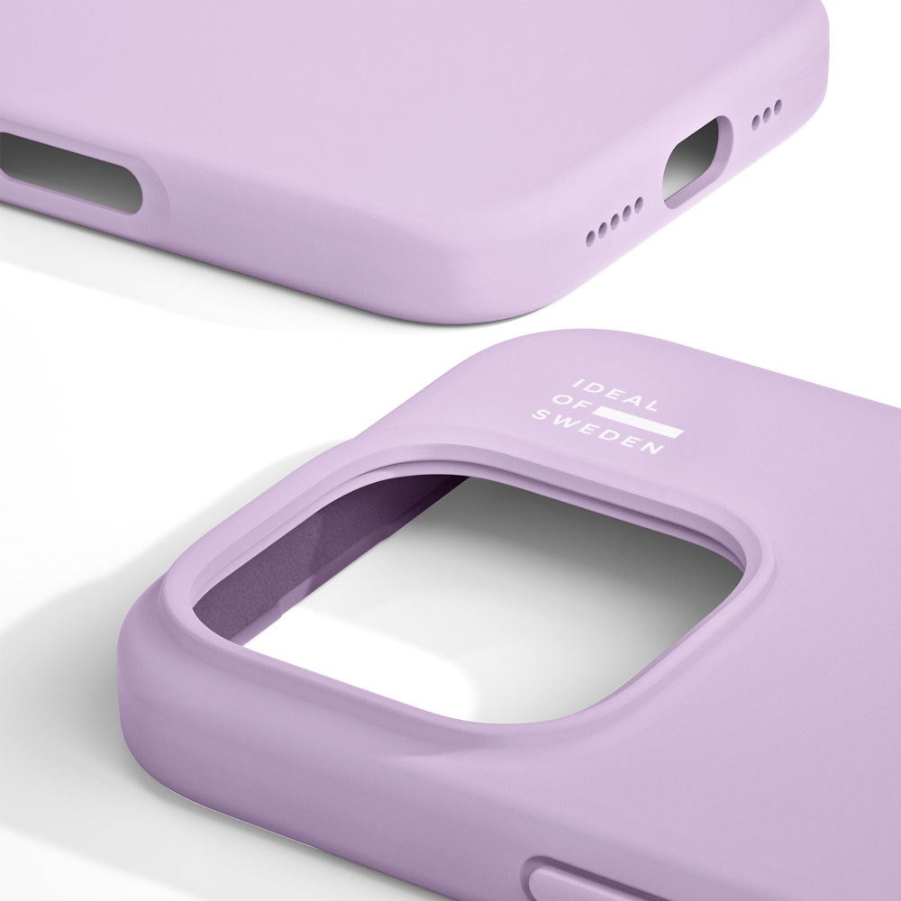 iPhone 16 Pro Max iDeal Of Sweden Silicone Case - MagSafe Compatible - Lavender Milk