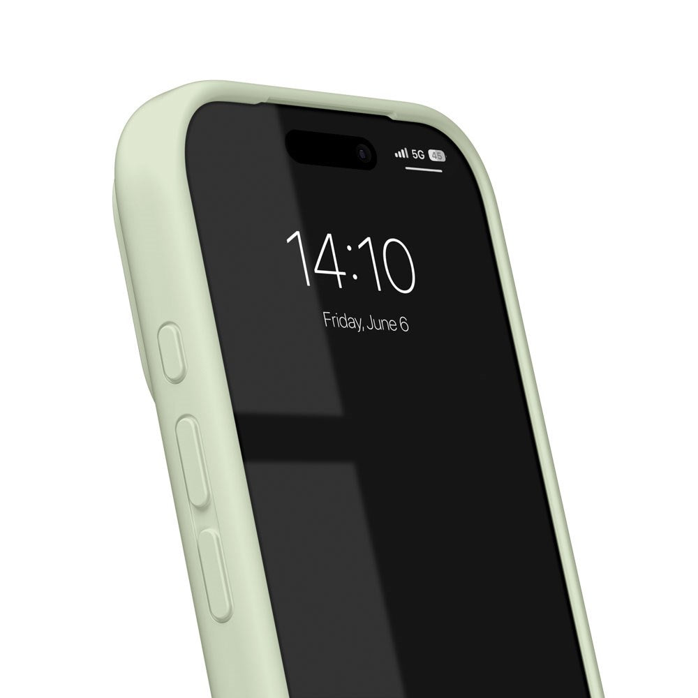 iPhone 18 Pro / 17 Pro iDeal Of Sweden Silicone Case - MagSafe Compatible - Sage Green