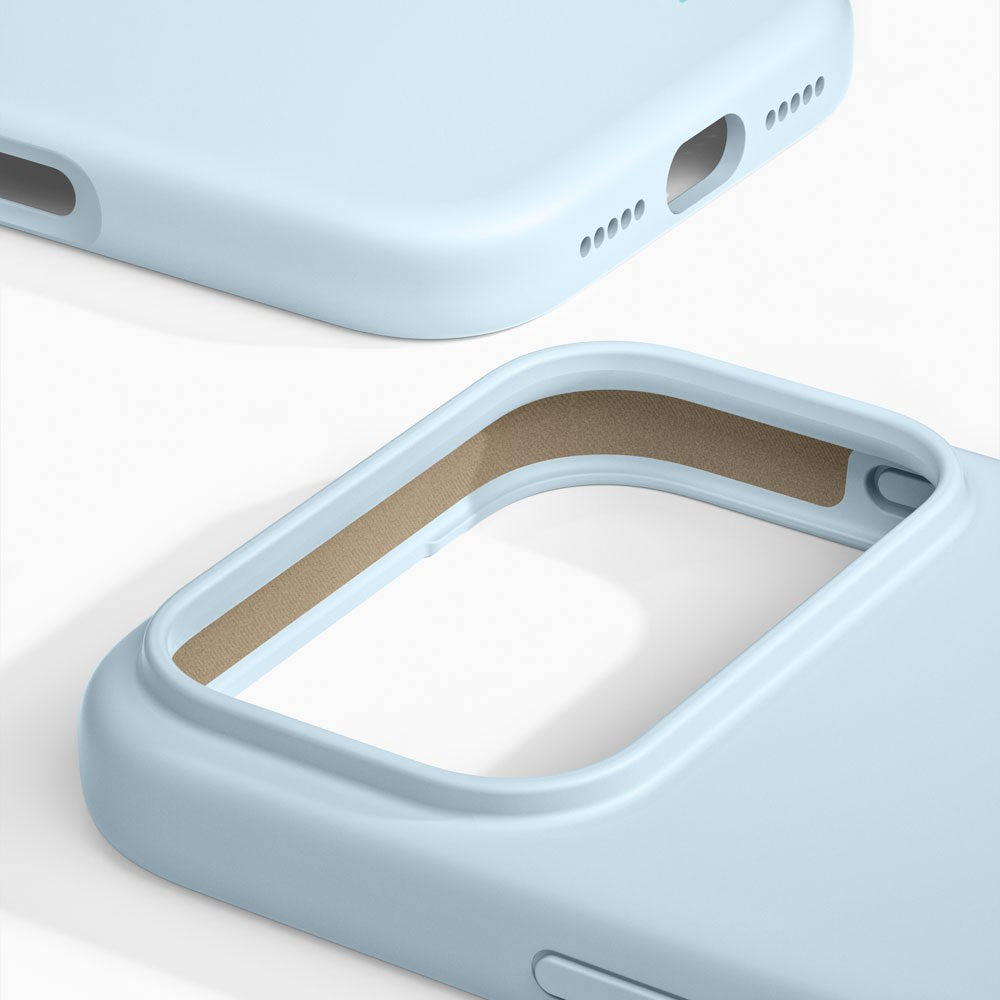 iPhone 18 Pro Max / 17 Pro Max iDeal Of Sweden Silicone Case - MagSafe Compatible - Light Blue