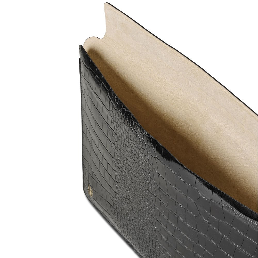 iDeal of Sweden 16" Computer Sleeve - Black Croco