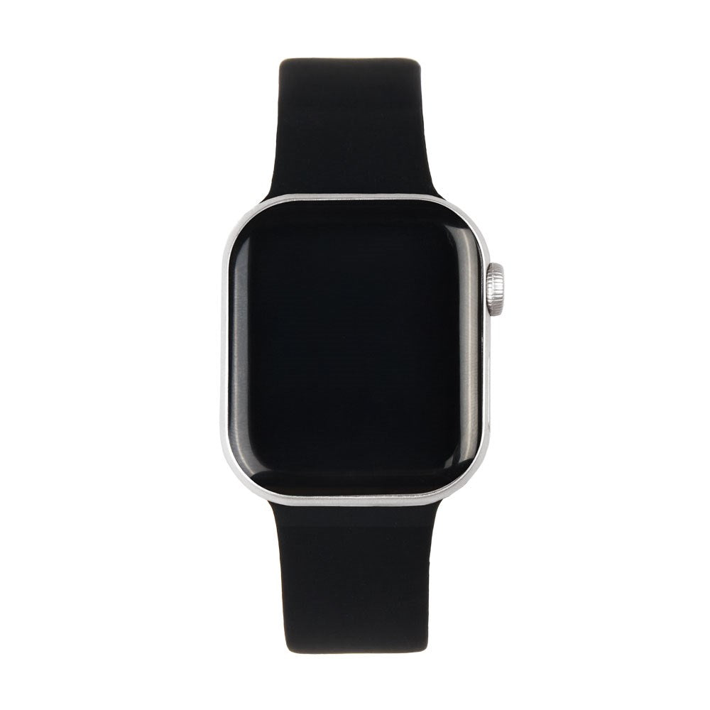Apple Watch (42/44/SE/45/46/49mm) iDeal of Sweden Silicone Watch Strap - Size M/L - Black