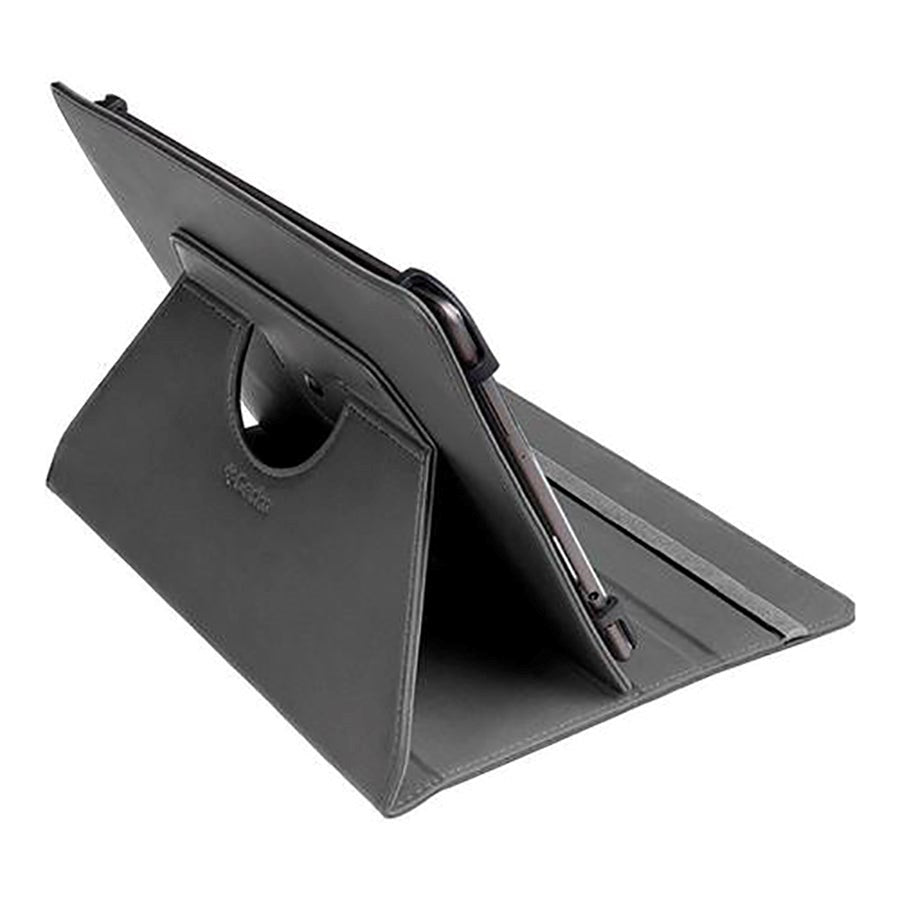 Universal 10" Gecko Easy-Click Leather Case - Black