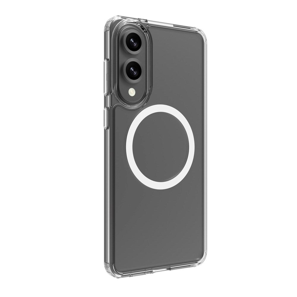 Samsung Galaxy S25 Edge dbramante1928 Iceland Pro Case - 100% Recycled Plastic - MagSafe Compatible - Transparent / White