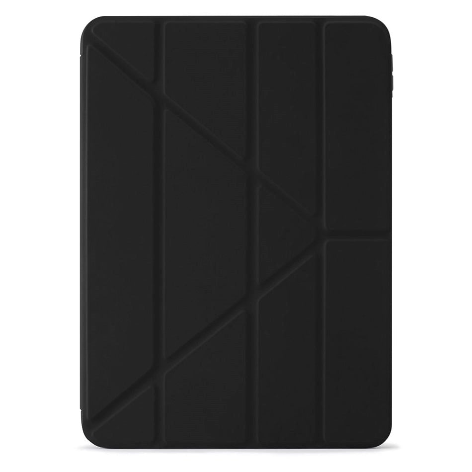 iPad 10.9" (2024/2022) Cover - Pipetto Origami Case w. Apple Pencil Holder - Black