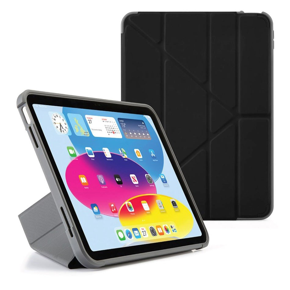 iPad 10.9" (2024/2022) Pipetto Origami Shield Case - Black