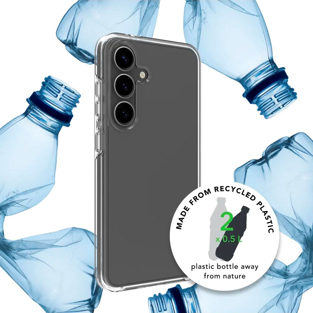 Samsung Galaxy S25 dbramante1928 Iceland Pro Case - 100% Recycled Plastic - Transparent