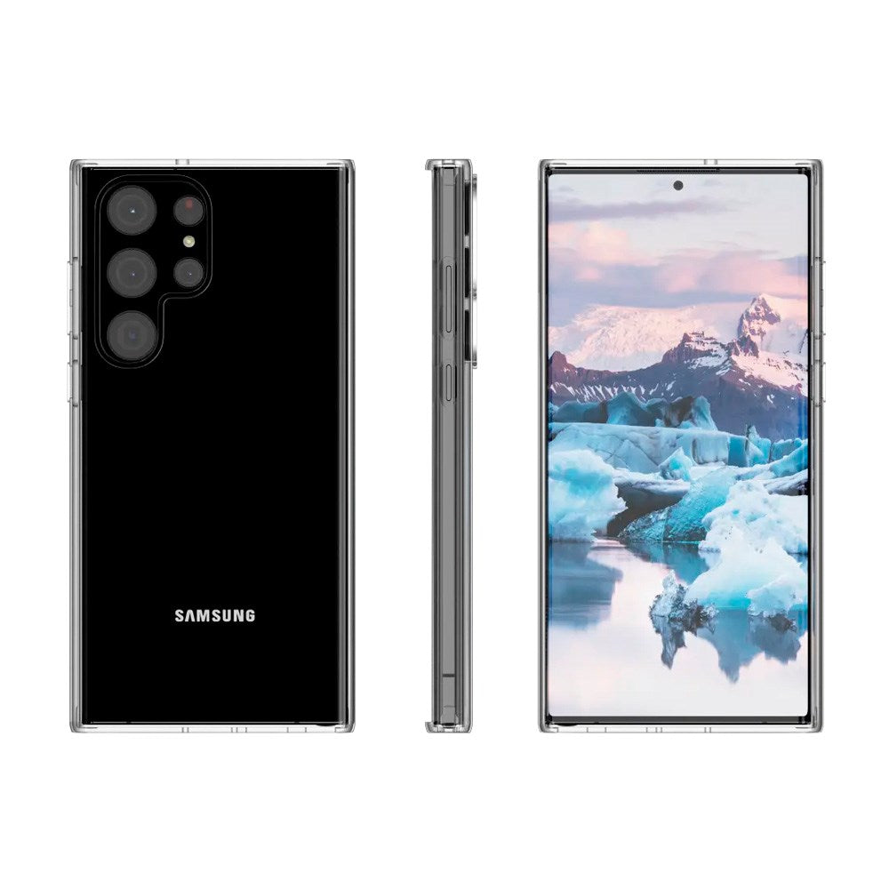 Samsung Galaxy S23 Ultra dbramante1928 Iceland Pro Case - 100% Recycled Plastic - Transparent