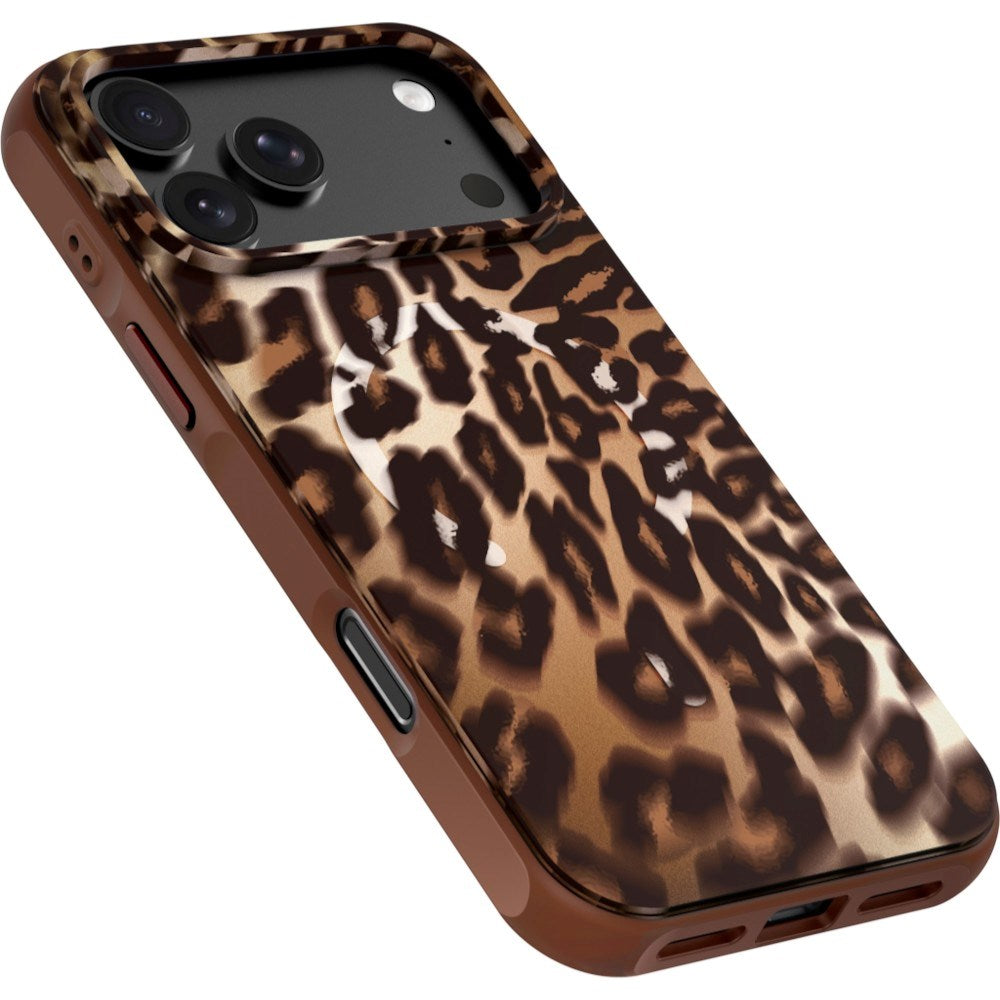 iPhone 18 Pro Max / 17 Pro Max LAUT HUEX WAVE Case - MagSafe Compatible - Mocha Leopard