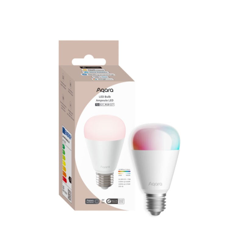 Aqara Smart Light LED Bulb T2 (RGB CCT, E27) - White