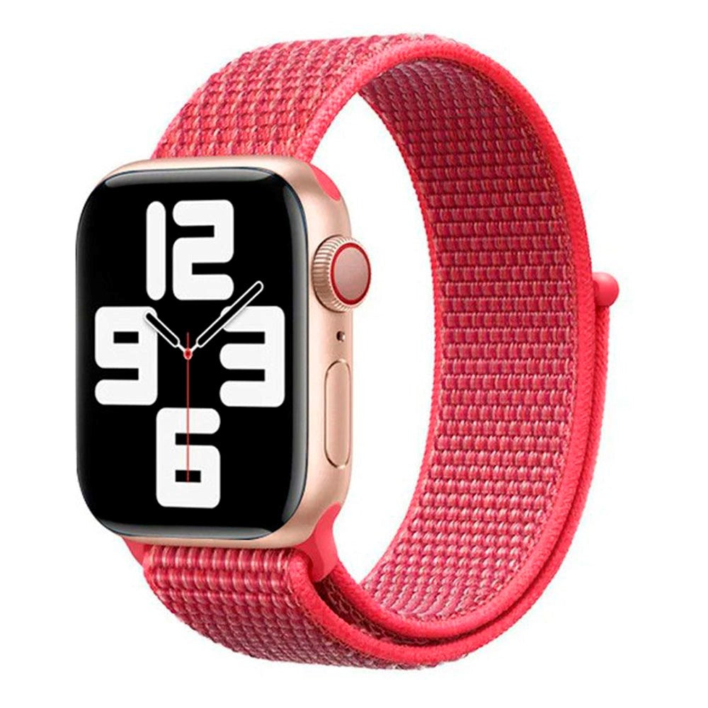 Apple Watch (42/44/SE/45/46/49mm) Lippa Nylon Strap - Red