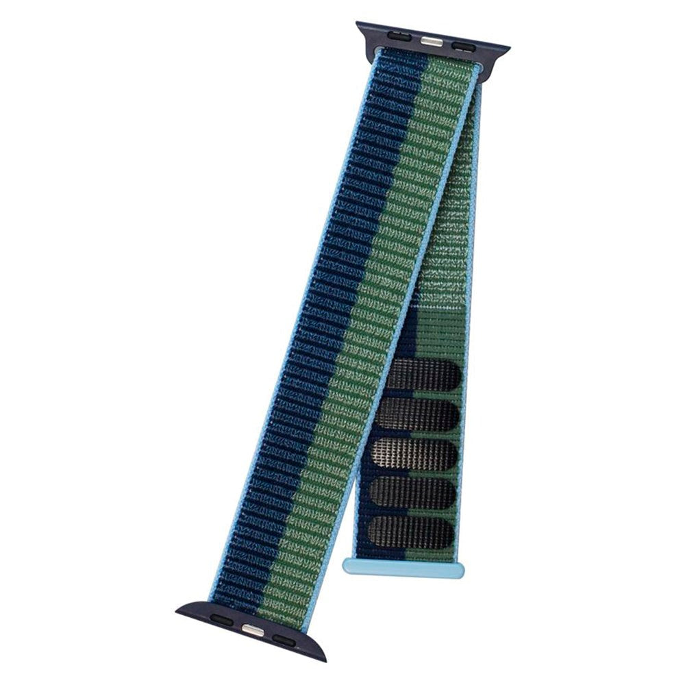 Apple Watch (42/44/SE/45/46/49mm) Lippa Nylon Strap - Green / Blue