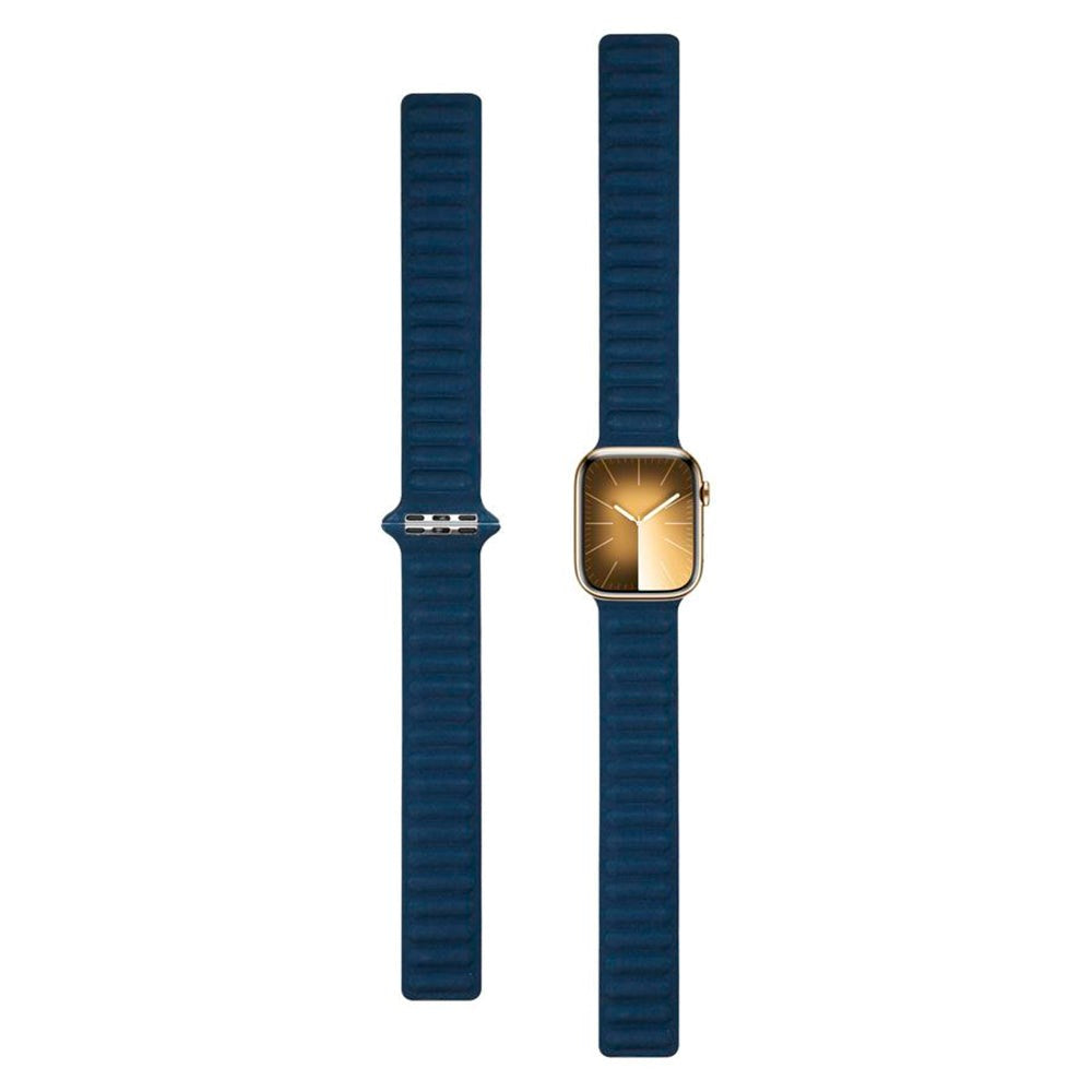 Apple Watch (42/44/SE/45/49mm) Magnetic Lippa Finewoven Strap - Blue