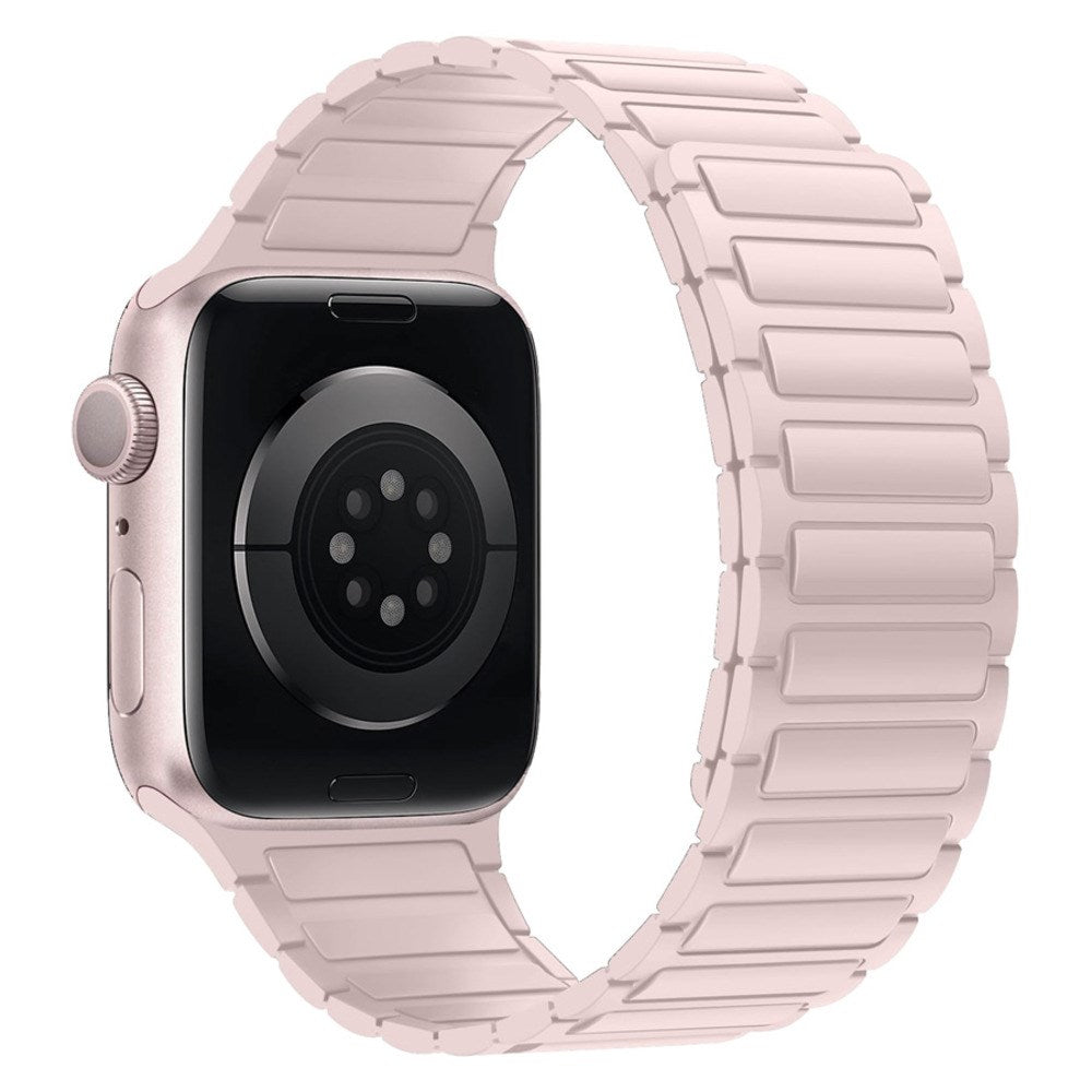 Apple Watch (38/40/41/42 mm) Lippa Magnetic Silicone Strap - Light Pink