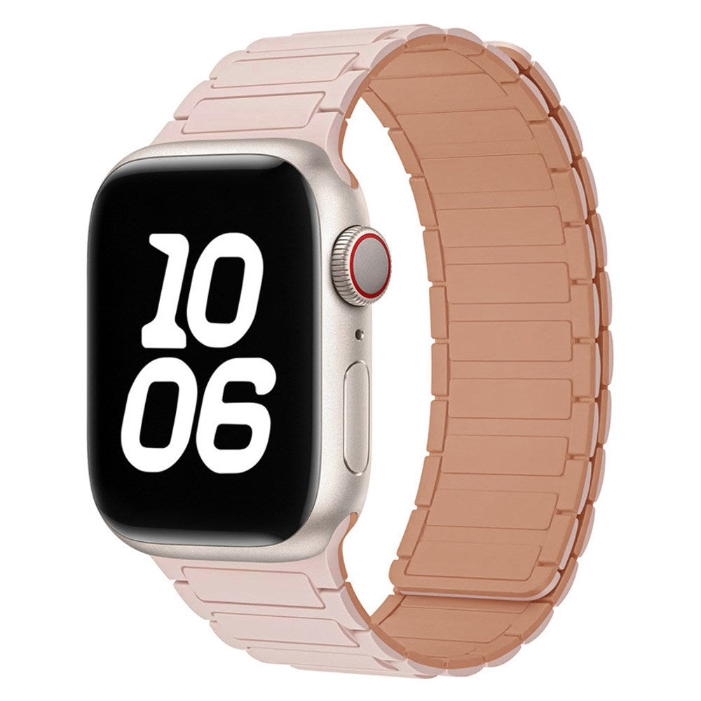 Apple Watch (38/40/41/42 mm) Lippa Magnetic Silicone Strap - Pink