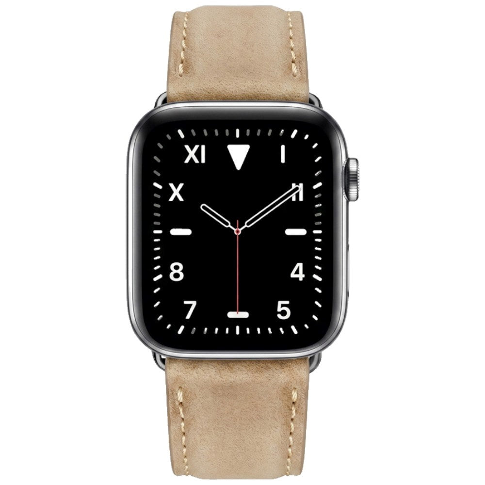 Apple Watch (38/40/41/42 mm) Lippa Artificial Leather Strap - Light Brown