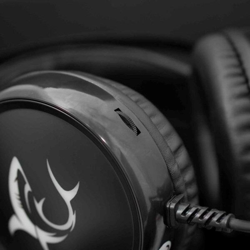 White Shark MARGAY On-Ear Gaming Headset - Black