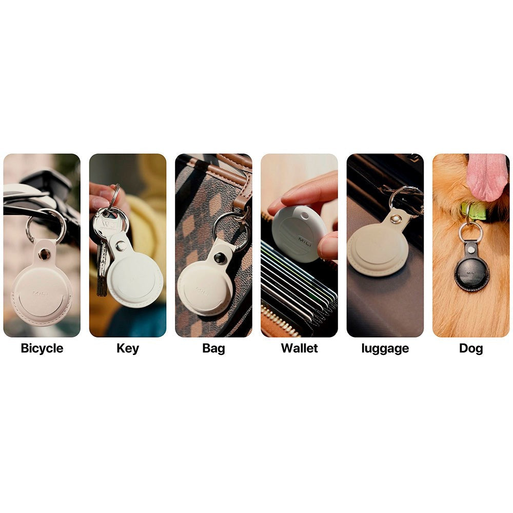MiLi Location Finder MiTag White - With Black Keyhanger