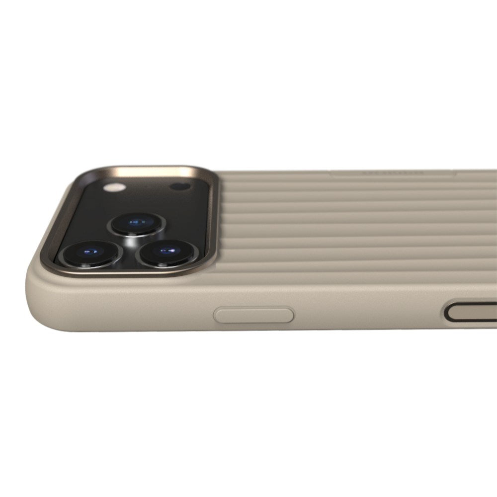 iPhone 18 Pro Max / 17 Pro Max Nudient Bold Case - MagSafe Compatible - Linen Beige