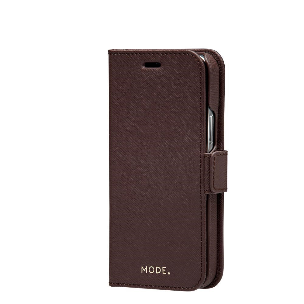 Dbramante1928 iPhone 12/12 Pro New York 2-in-1 Leather Flip Case - Brown