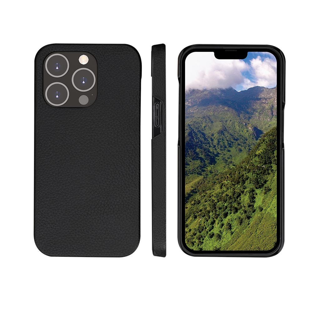 Dbramante1928 iPhone 14 Pro New York 2-in-1 Leather Flip Case - Black