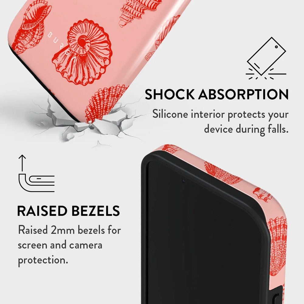 Burga iPhone 14 Tough Fashion Case - Coastal Treasure