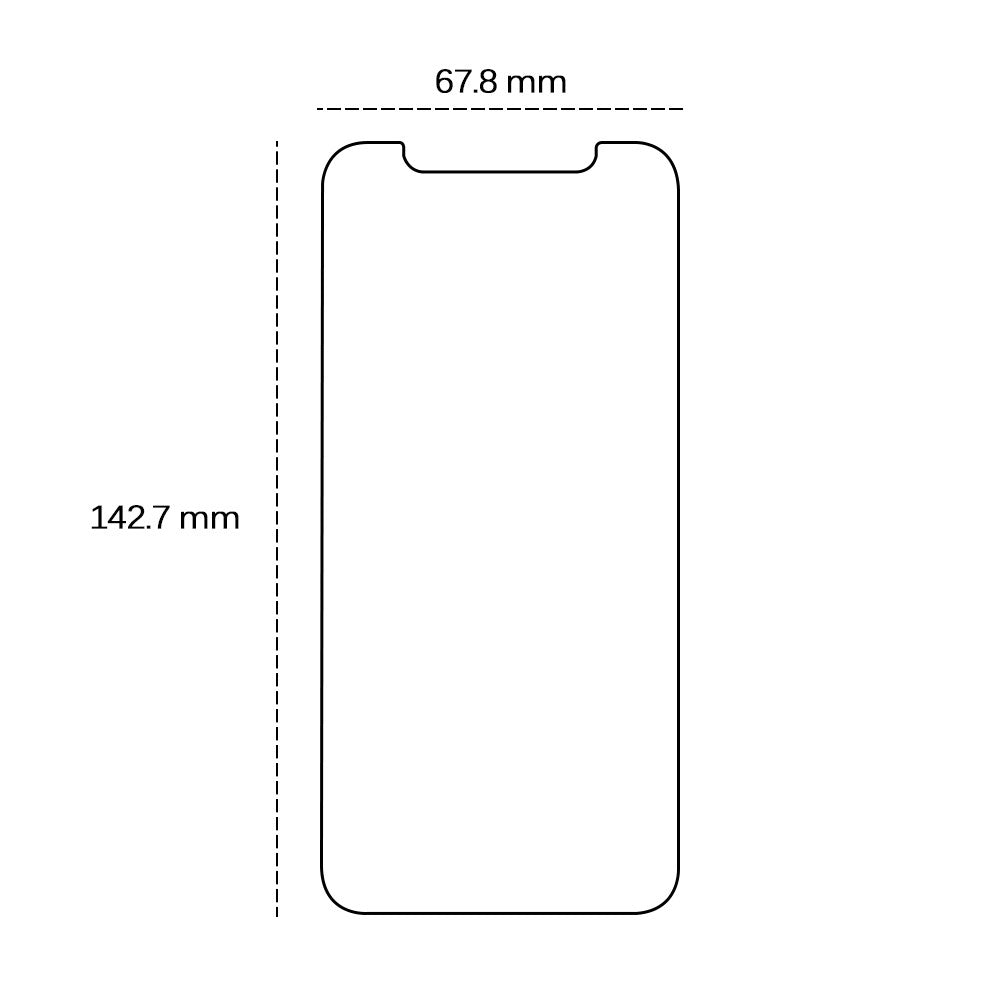 iPhone 17e / 16e / 14 / 13 / 13 Pro TFO Screen Protector - Transparent