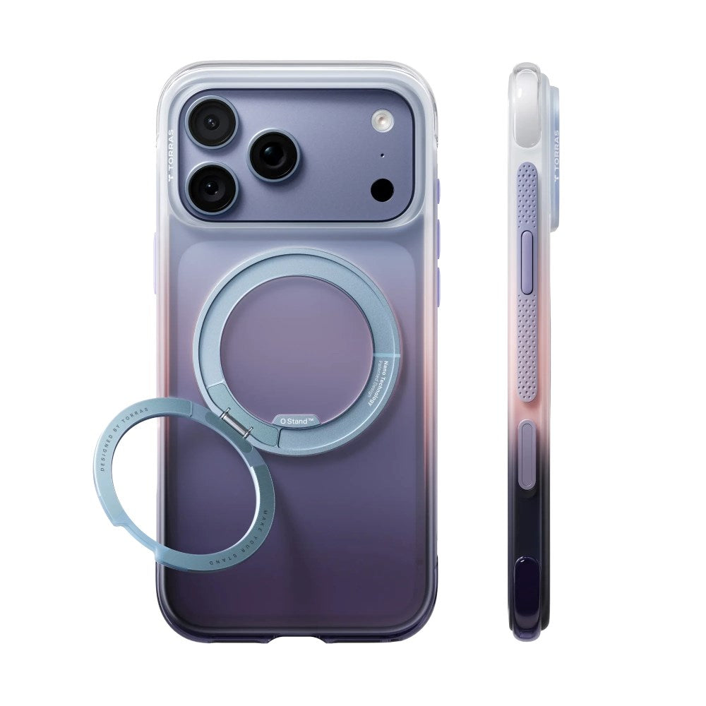 iPhone 18 Pro / 17 Pro TORRAS O3 Air Gradient Case - MagSafe Compatible - Sierra Dusk