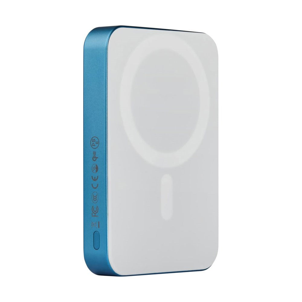 PITAKA Qi2 Aramid Fiber PowerBank 10.000 mAh – MagSafe Compatible – Lucid Blue