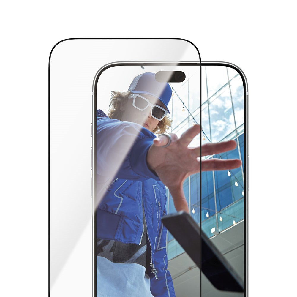 iPhone 18 Pro Max / 17 Pro Max PanzerGlass Screen Protector Glass with FastFit In-A-Box - Ultra Wide Fit - Transparent