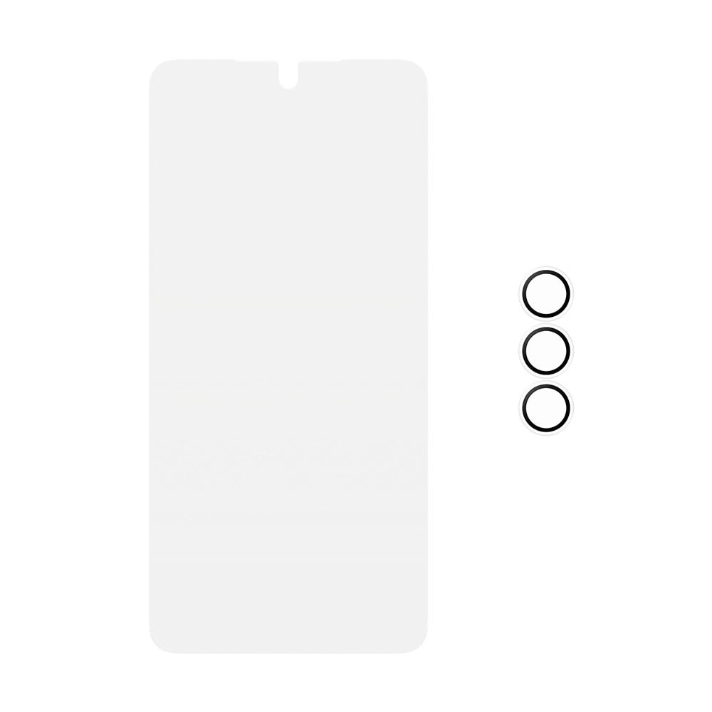 Samsung Galaxy S26 PanzerGlass Hoops 2-in-1 Bundle with EasyAligner / Screen Protection (UWF) / Hoops Camera Protection - Transparent