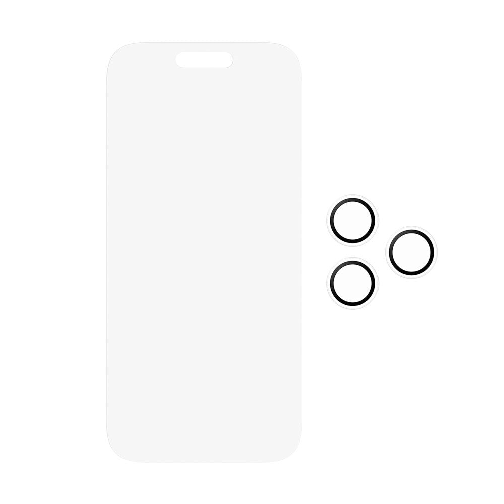 PanzerGlass iPhone 17 Pro 2-in-1 Classic Bundle - Screen Protector + Camera Lens Protector - Transparent