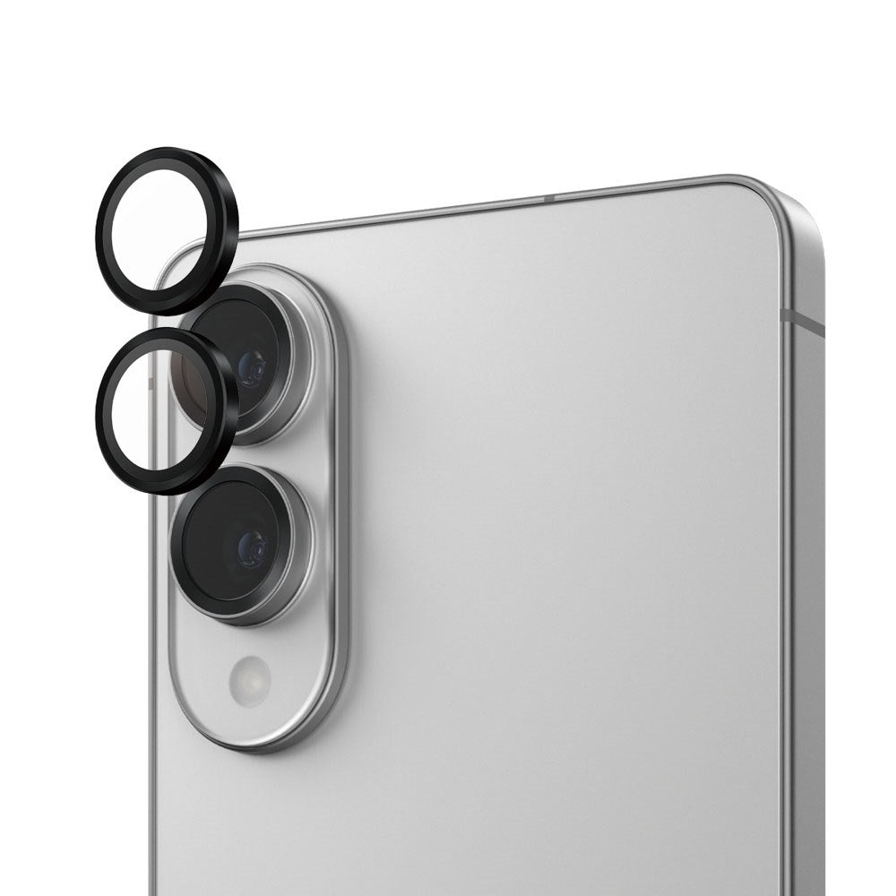 Samsung Galaxy S25 Edge PanzerGlass Hoops - Camera Protection - Black