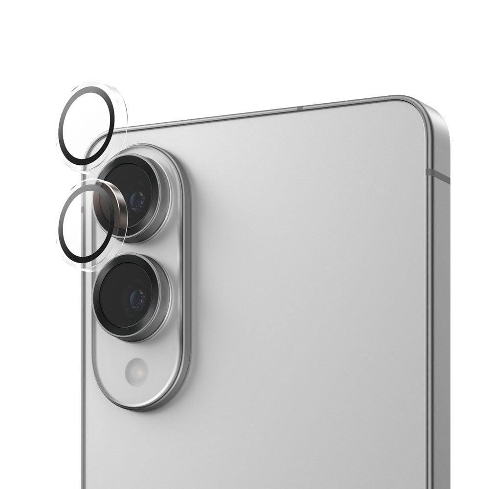 Samsung Galaxy S25 Edge PanzerGlass Hoops - Camera Protection - Transparent