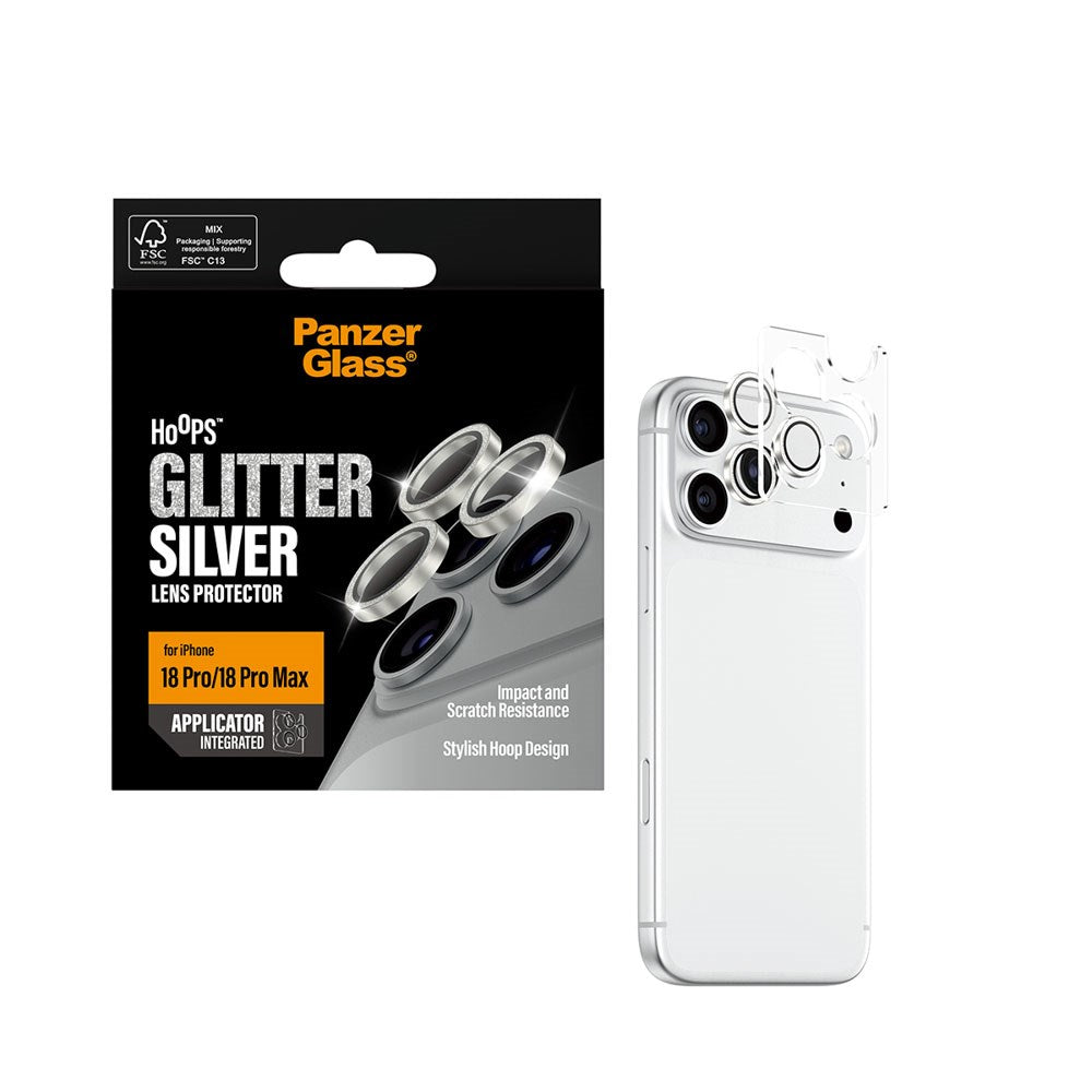 iPhone 18 Pro / Pro Max PanzerGlass Hoops - Camera Protection - Silver