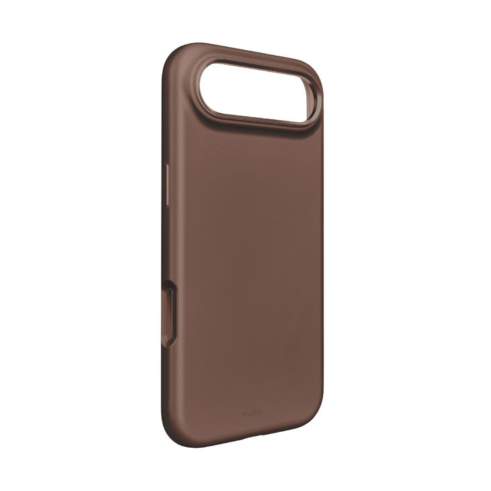 iPhone Air PURO ICON MAG PRO Silicone Case - MagSafe Compatible - Brown