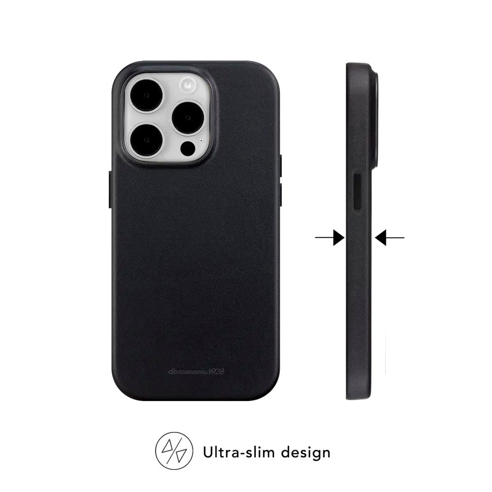 dbramante1928 iPhone 15 Pro Roskilde Case - 100% Recycled Plastic - MagSafe Compatible - Black