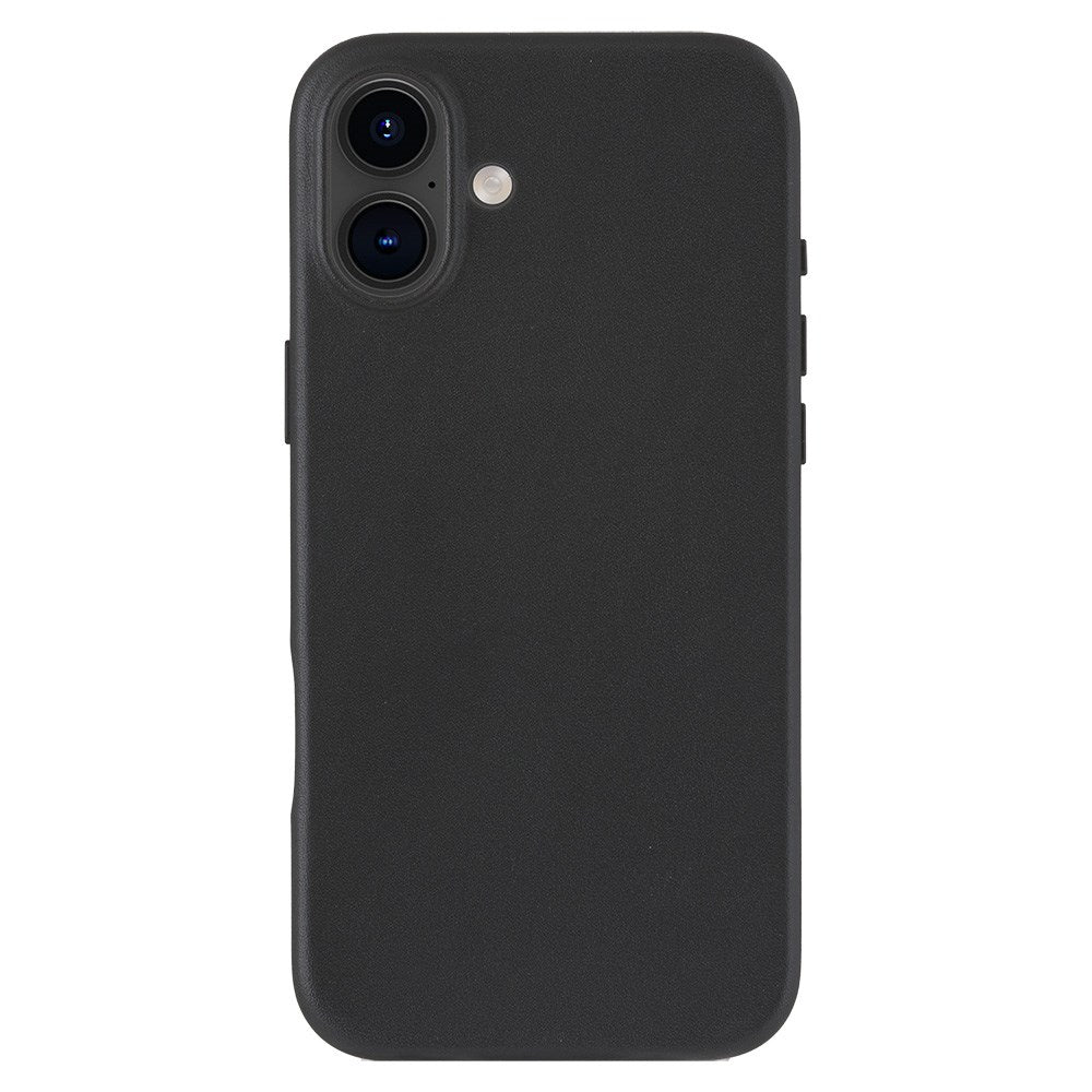 Dbramante1928 iPhone 16 Plus Roskilde Case - 100% Real Leather - MagSafe Compatible - Black