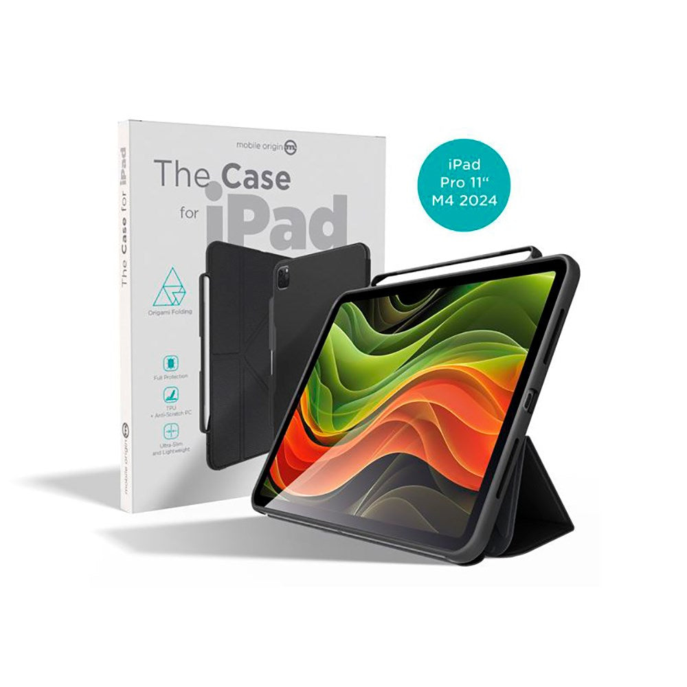 Mobile Origin The Case - iPad Pro 11" M5 2025 / M4 2024 - Black